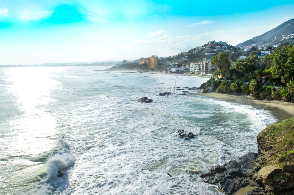 Playa Viborillas en Benalmádena