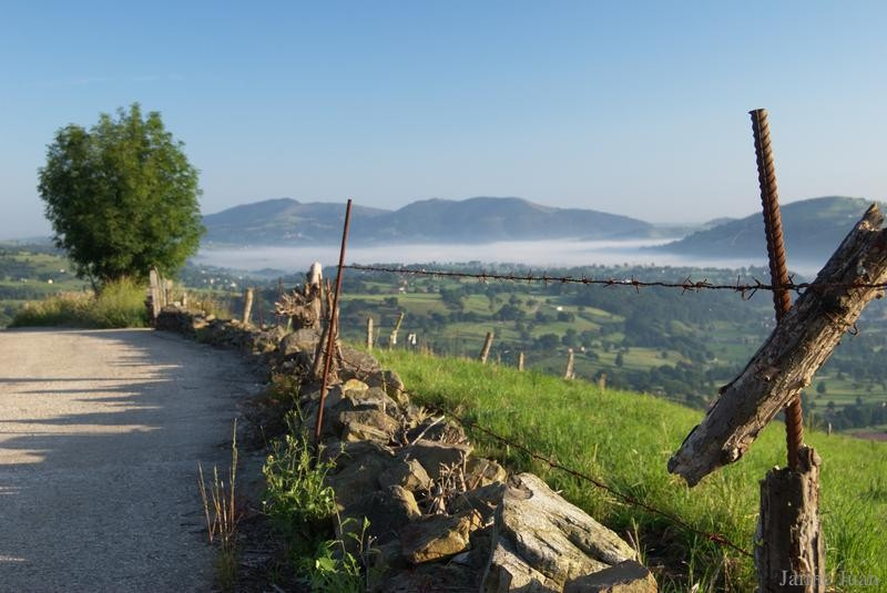 Vista desde el puerto de la Braguía
