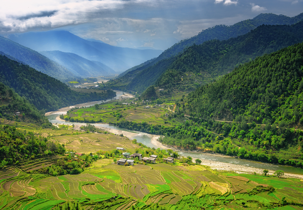 Punakha en Bután