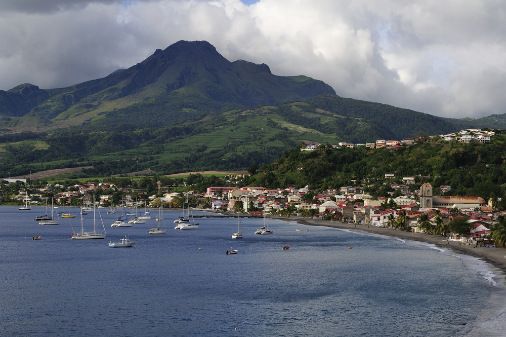 Saint-Pierre en la isla de Martinica
