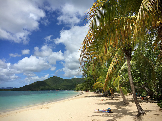 Sainte-Anne en la isla de Martinica