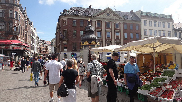 Stroget en Copenhague