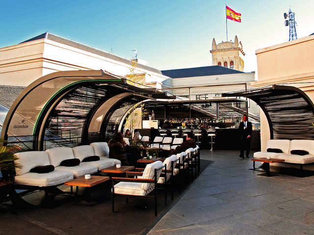 Terraza de Cibeles en Madrid