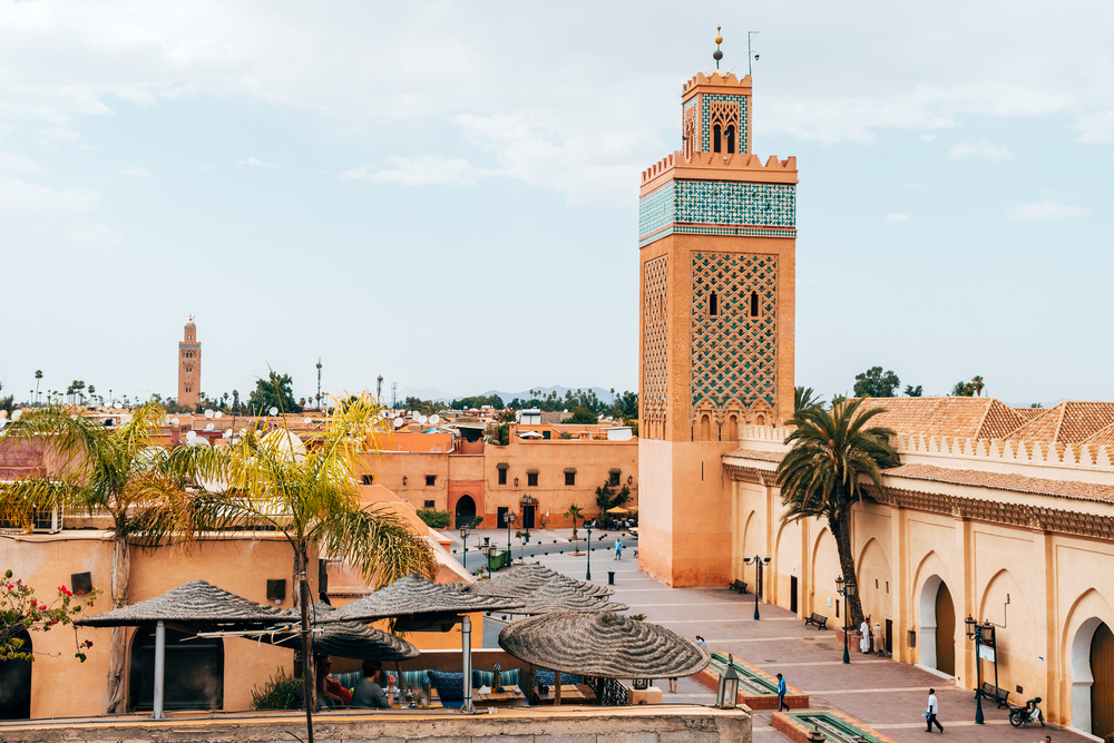 Marrakech en Marruecos