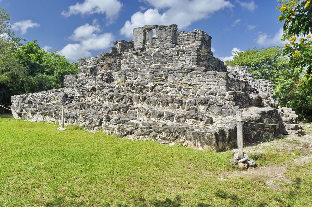 Yacimiento de San Gervasio en Cozumel