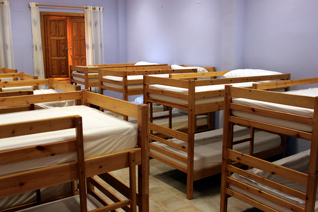 Habitación de un albergue