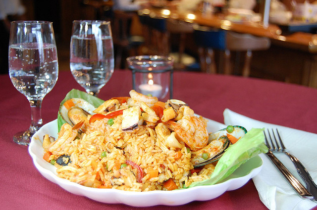 Arroz con mariscos
