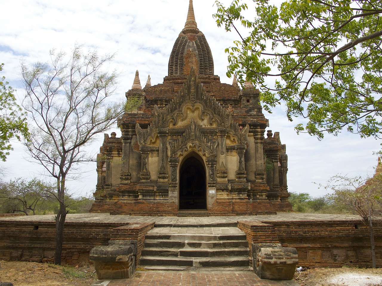 Templo budista en Bagan