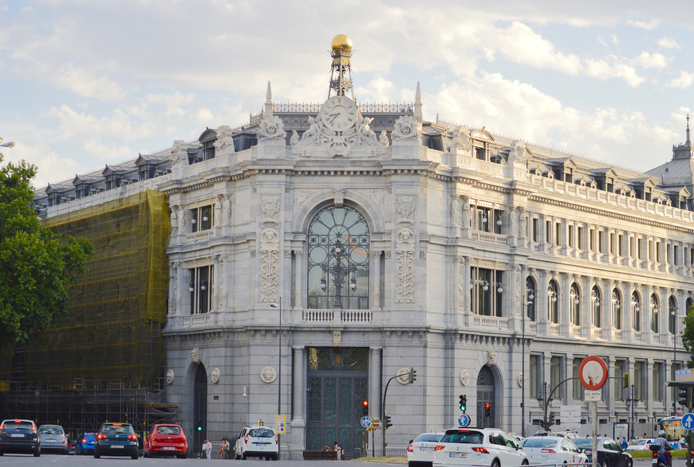 Banco de España en la plaza de Cibeles
