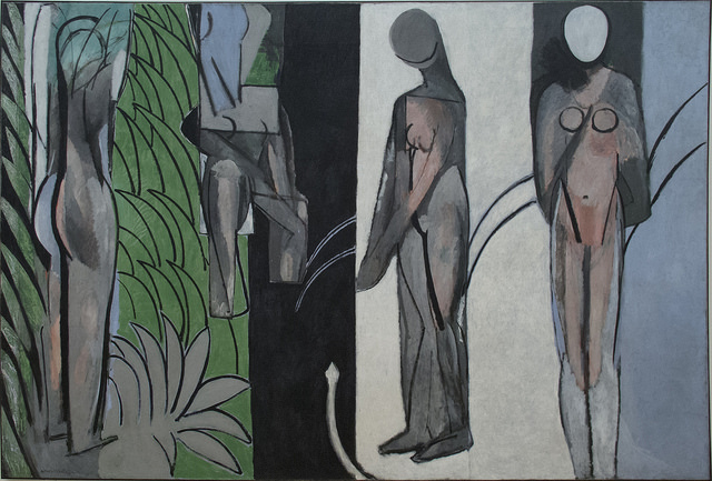 Bañistas junto al río de Henry Matisse