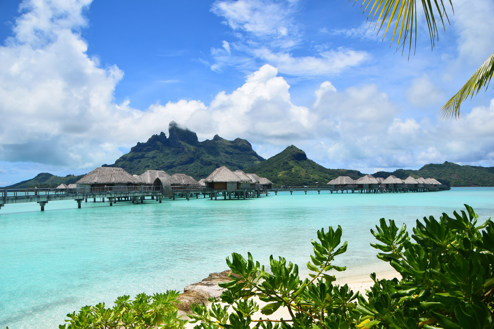 La laghuna de Bora Bora