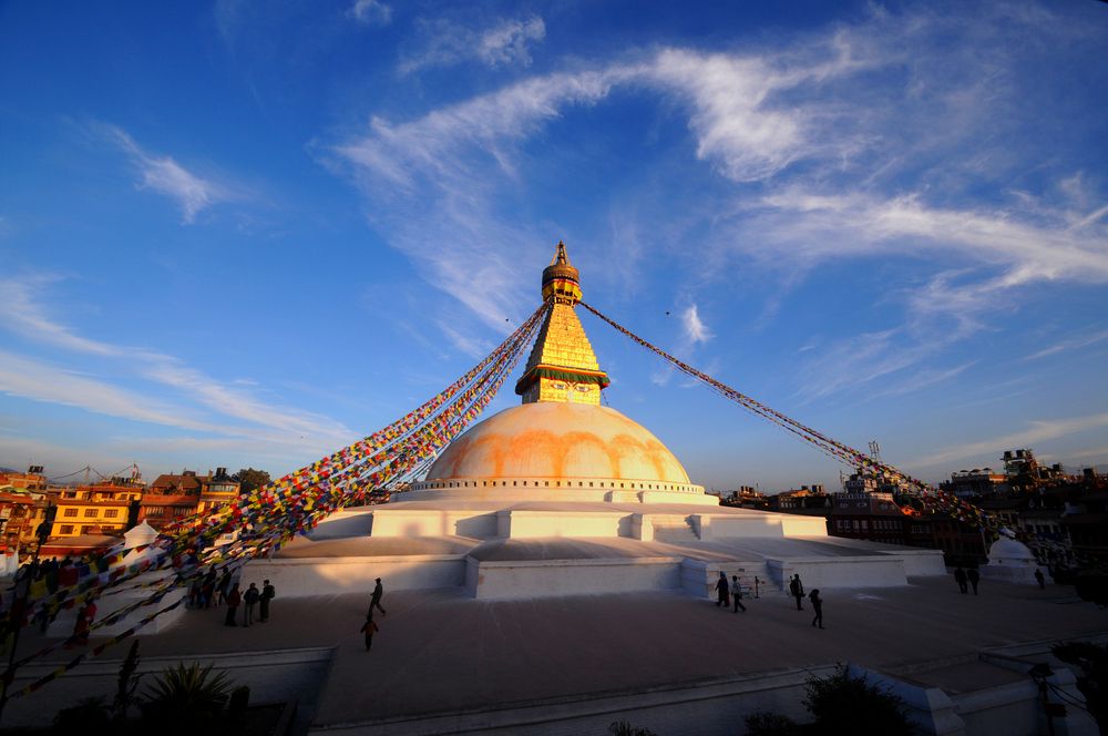 Templo Boudhanath en Katmandú