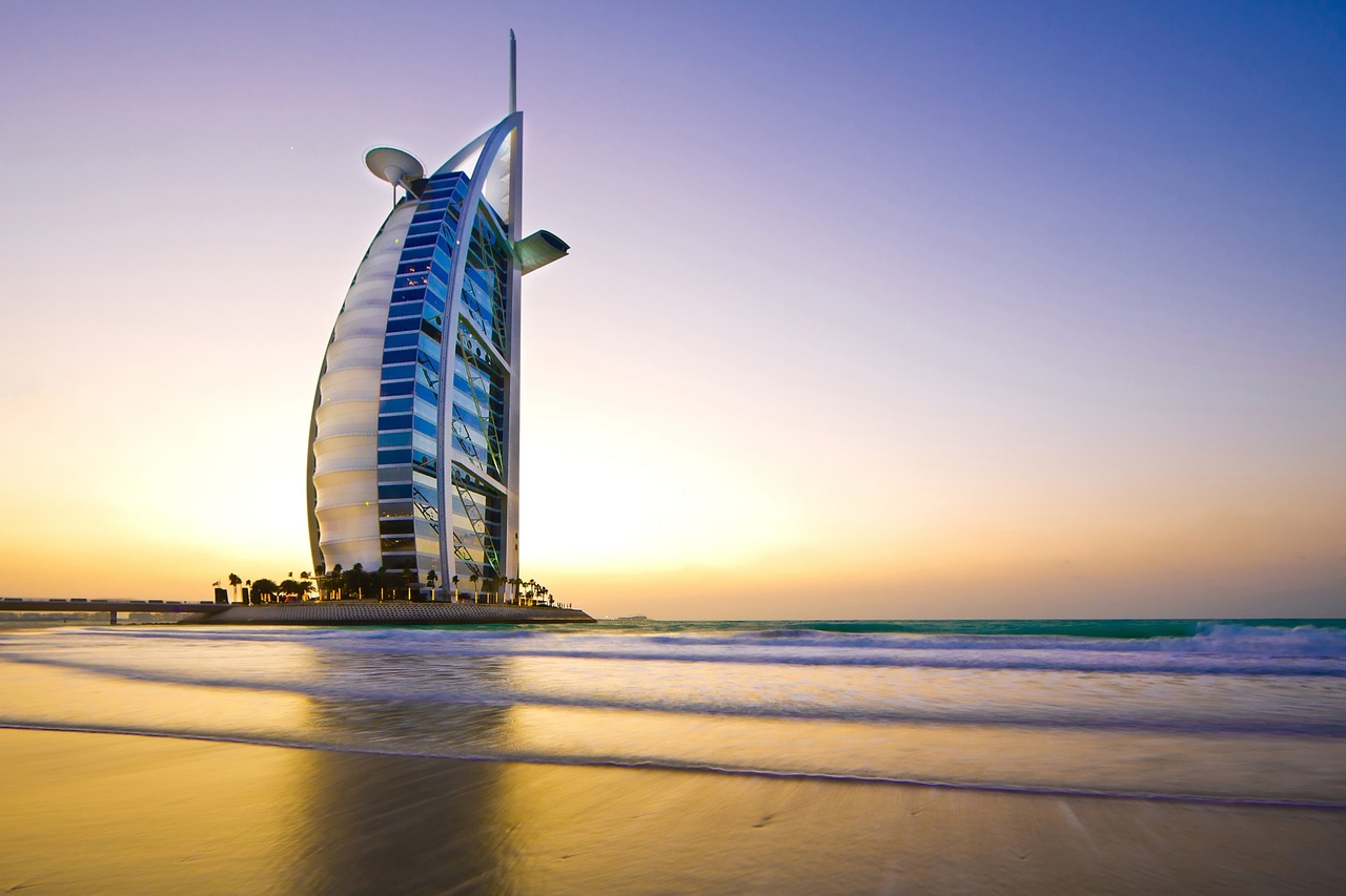 Hotel Burj Al Arab, uno de los hoteles más lujosos