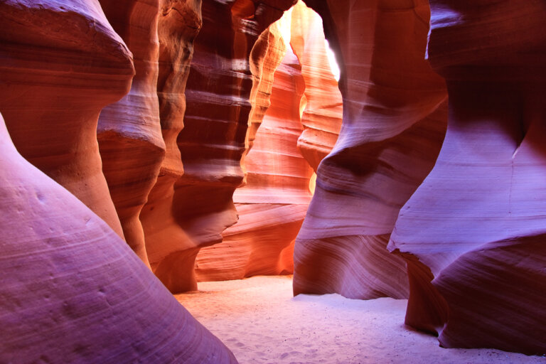 Visitamos el impresionante cañón del Antílope, en Arizona
