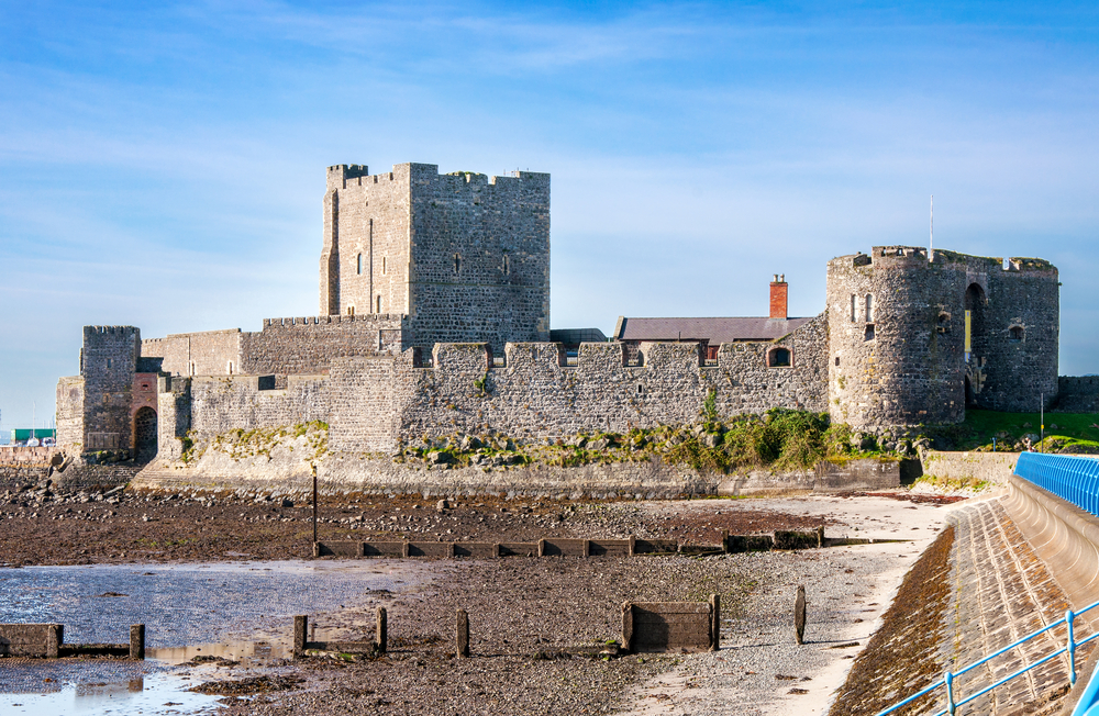 Castillo de Carrickfergus en Irlanda