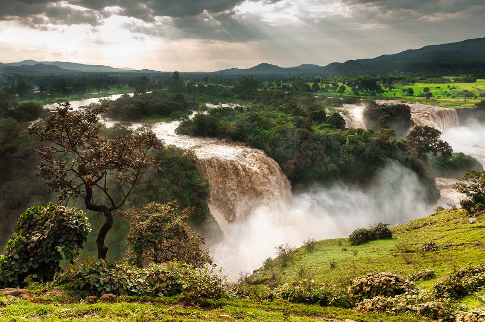 Cataratas del Nilo Azul