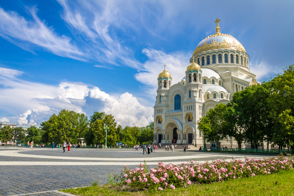 Catedral de Kronstadt en San Petersburgo