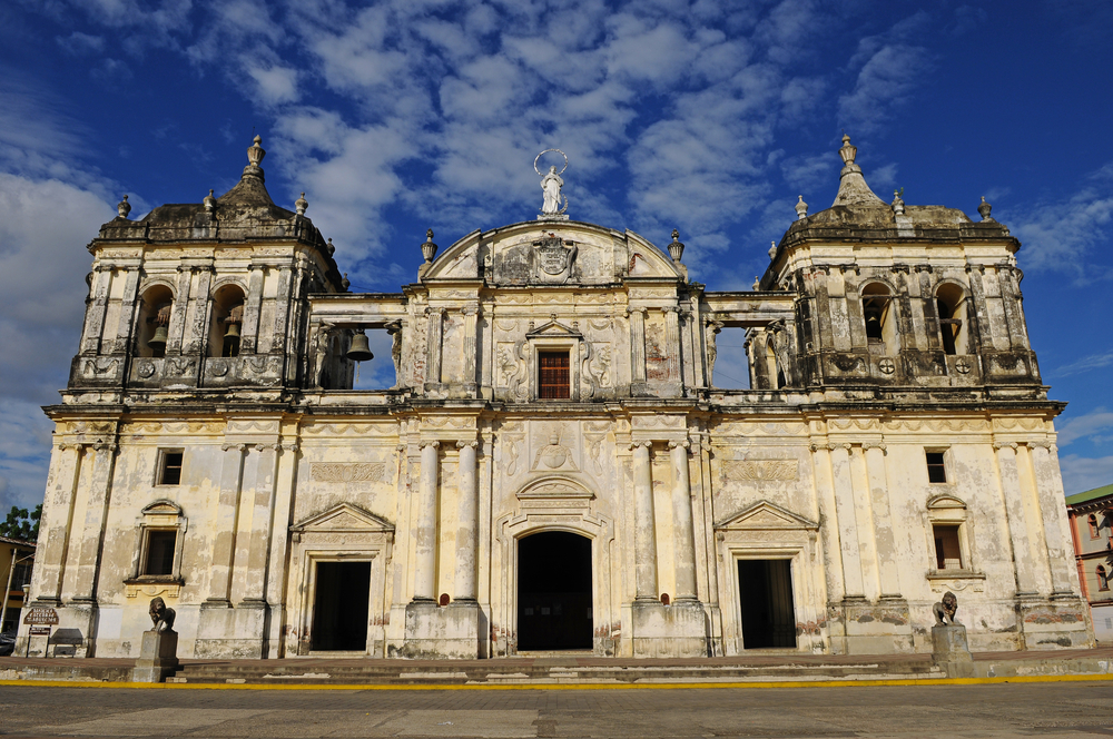 Catedral de León, parte del legado colonial de Nicaragua