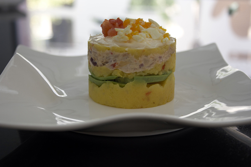 Causa rellena, uno de los platos típicos de Perú