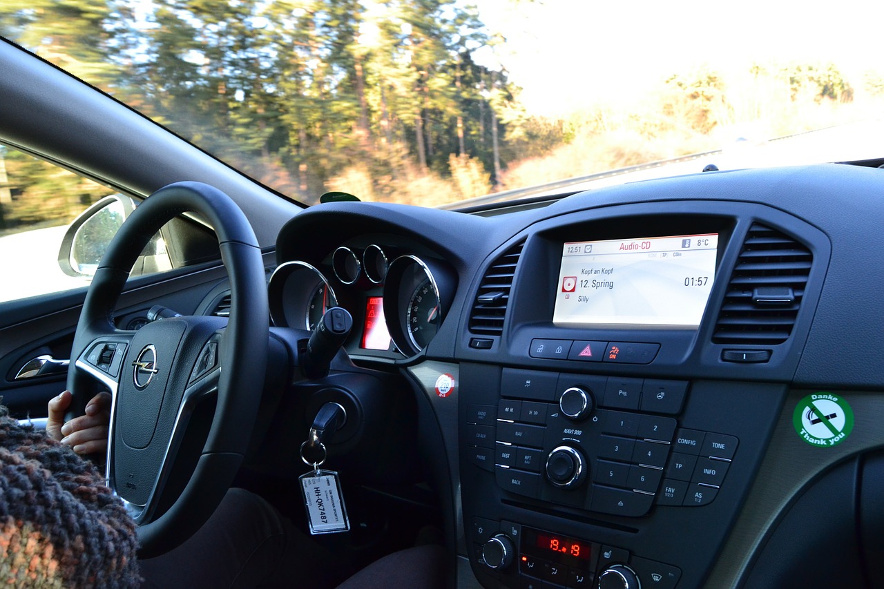 Interior de un coche