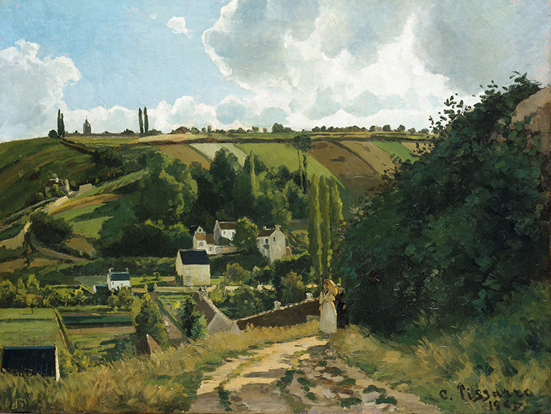 Colinas de Jalais de Pissarro