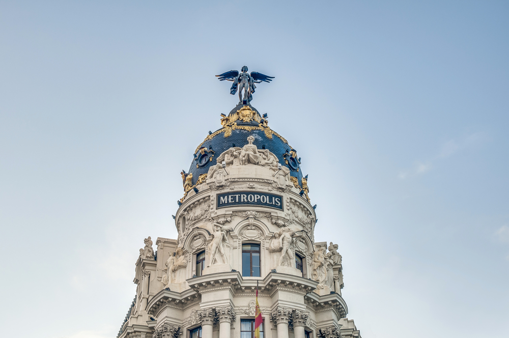 Cúpula del edificio Metrópoli