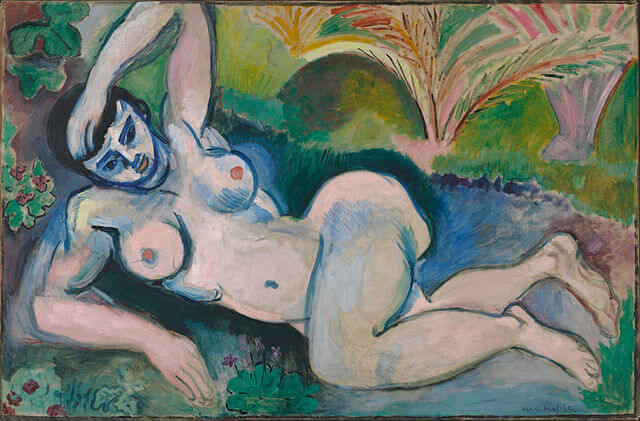 "Desnudo Azul" de Henry Matisse