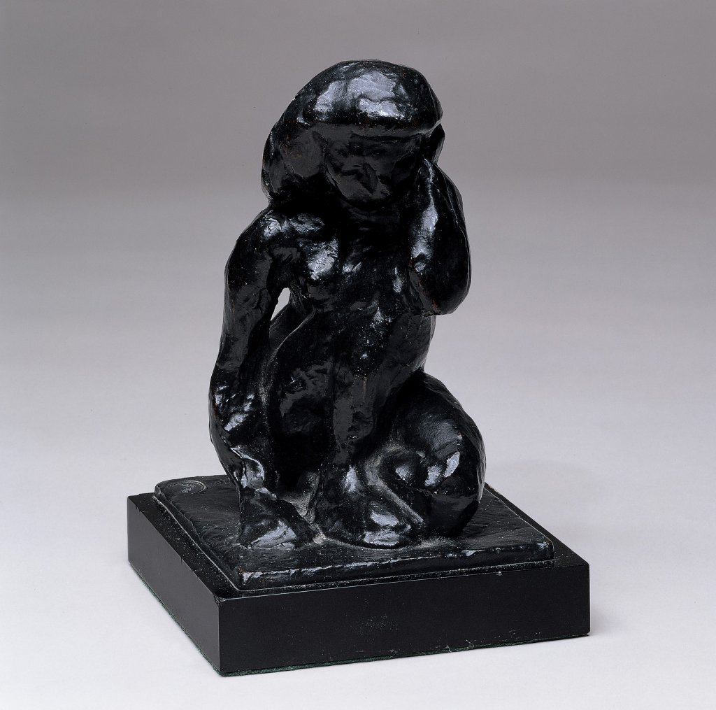 "Pequeño desnudo en cuclillas con brazo" de Henry Matisse