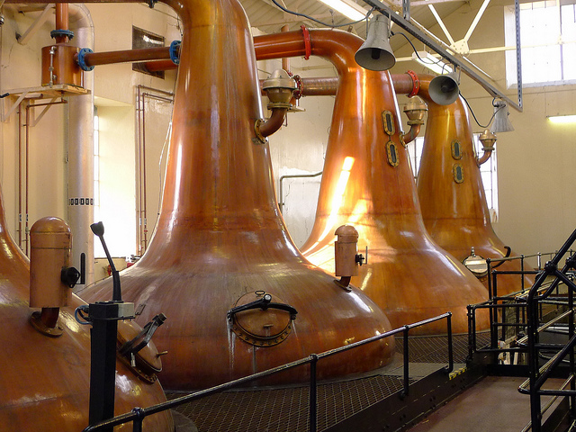 Destilería Highland Park en un tour y cata de whisky en Escocia