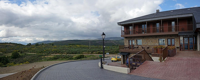 Exterior de un albergue