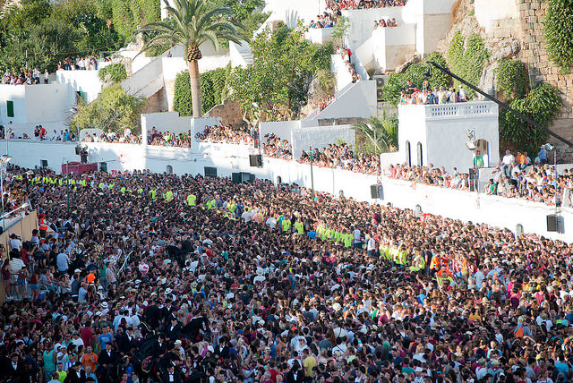 Fiestas en Ciutadella en Menorca