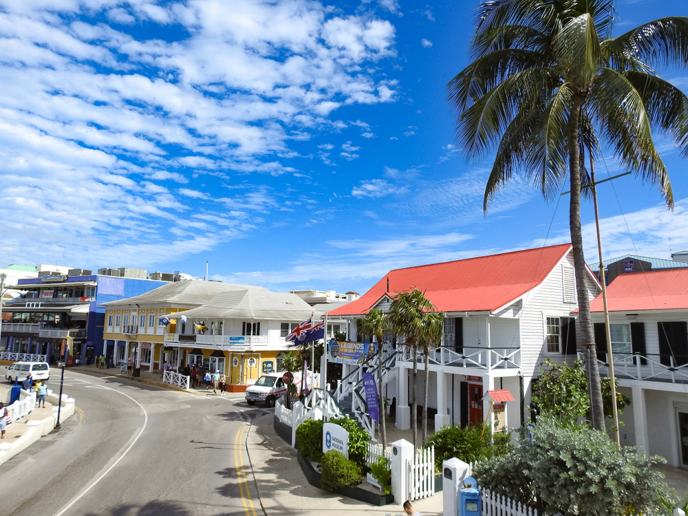 George Town en las islas Caimán