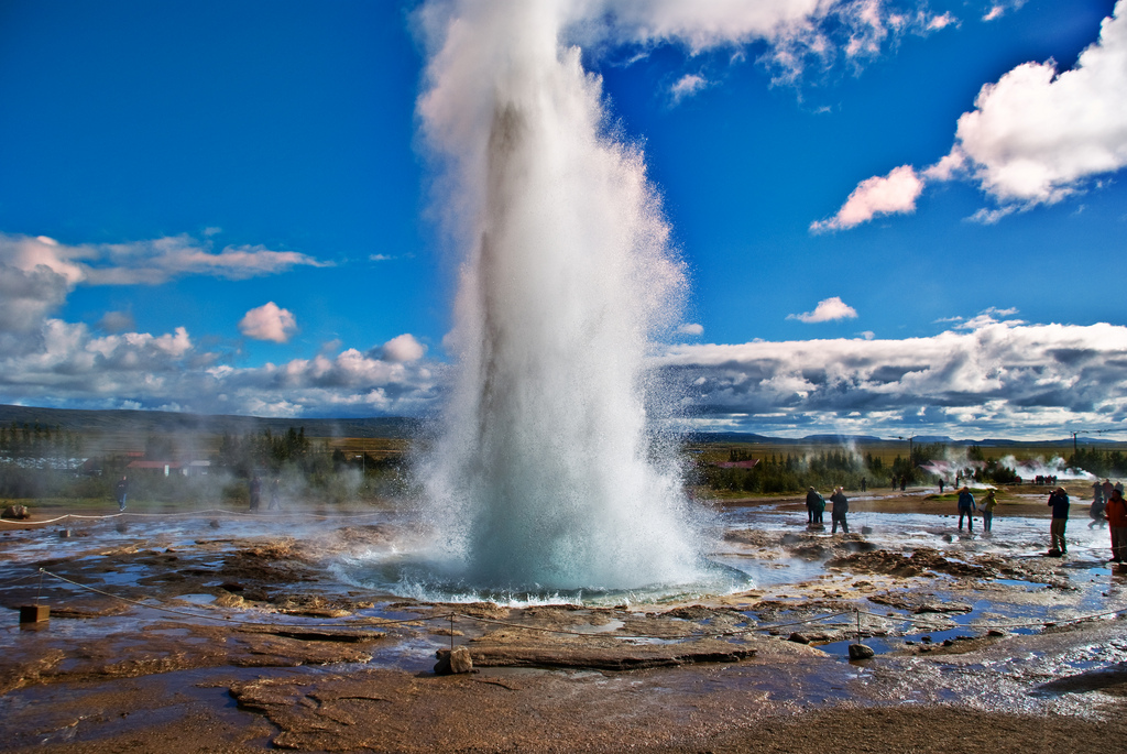 Geysir en Islandia
