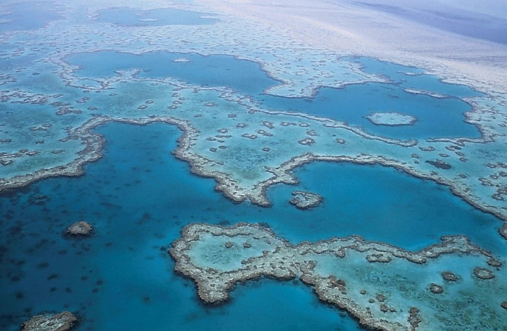 Vista de la Gran Barrera de Coral