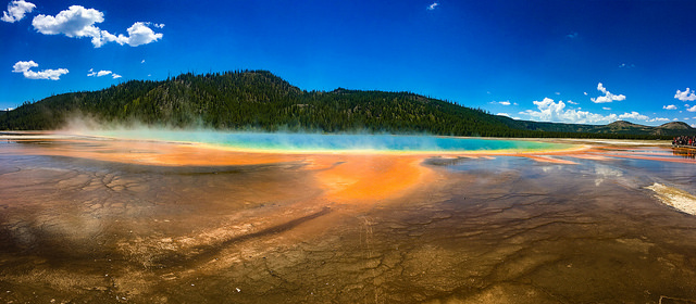 Gran Fuente Prismática en Yellowstone