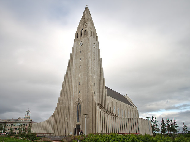 Hallgrimskirche en Islandia