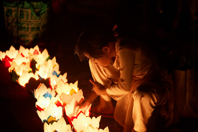 Festival de luces en Hoi An