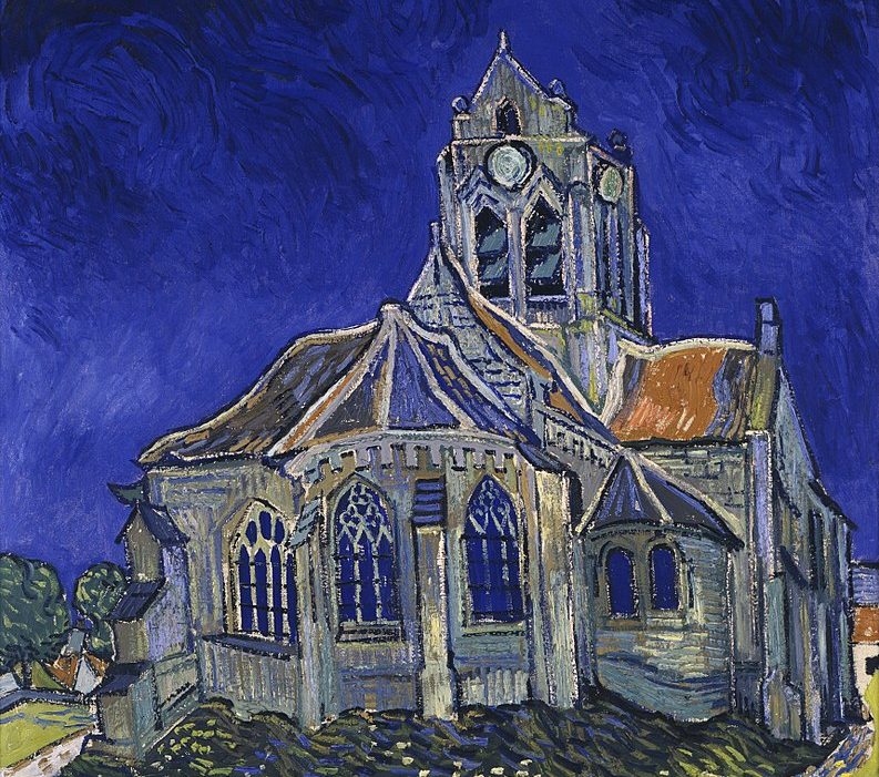 Iglesia de Auvers-sur-Oise de Van Gogh