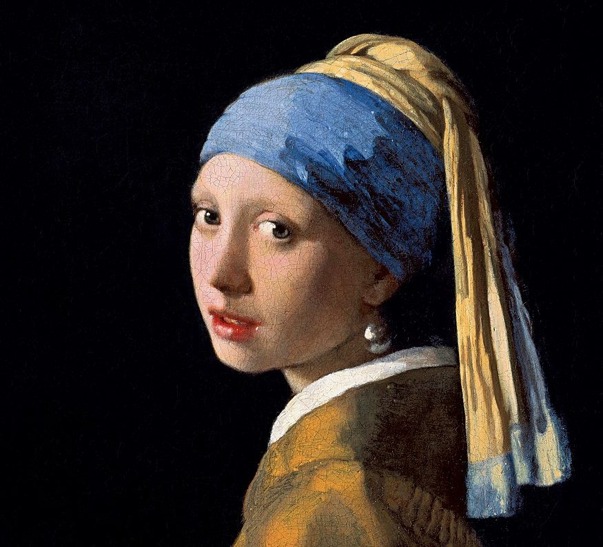 Joven de la perla de Johannes Vermeer