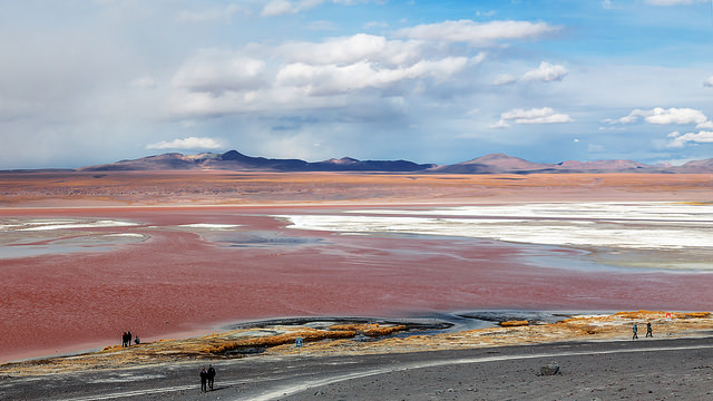 Laguna Colorada en Bolivia