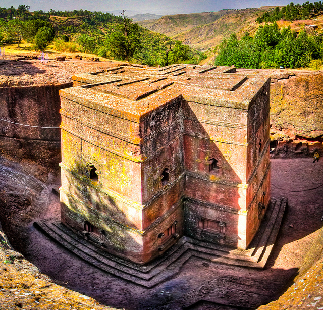 Lalibela en Etiopía, uno de los países africanos seguros
