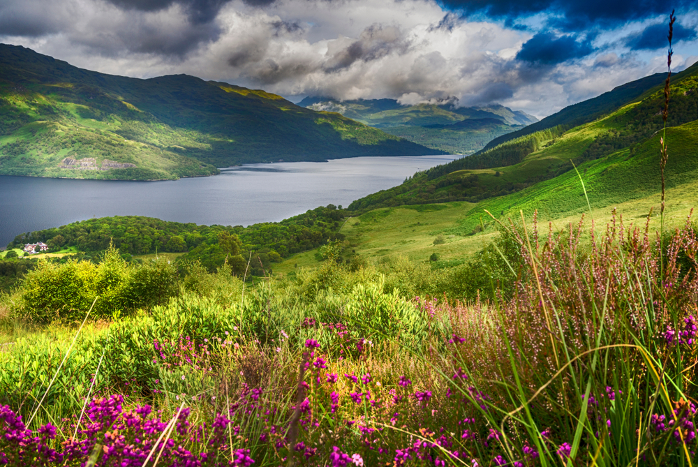 Loch Lomond en Escocia