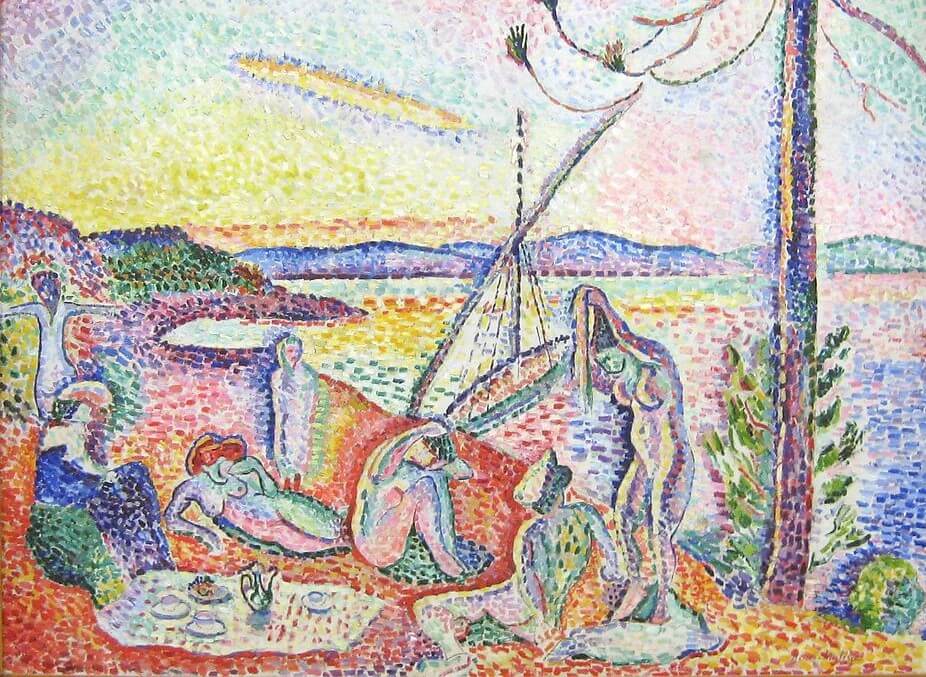 "Lujo, calma y voluptuosidad" de Henry Matisse
