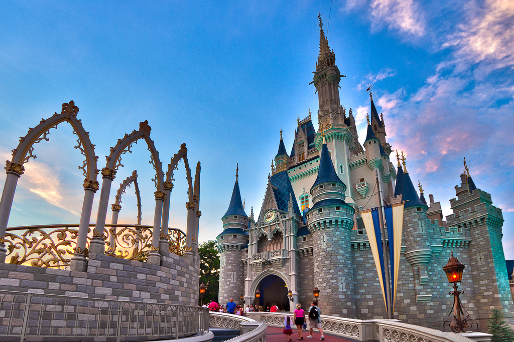 MAgic Kindom en Orlando, uno de los lugares para hacer fotos increíbles