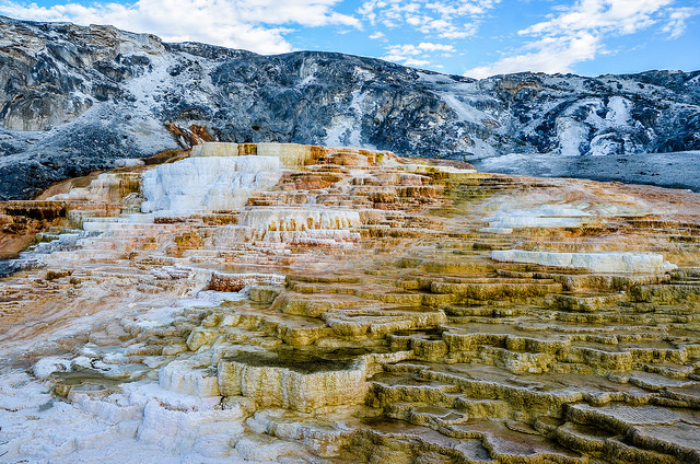 Mammoth Springs en Yellowstone