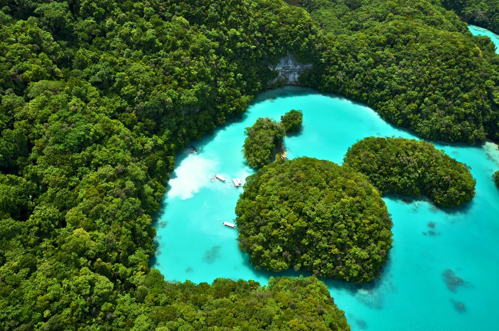 Milki Way en las islas Palaos