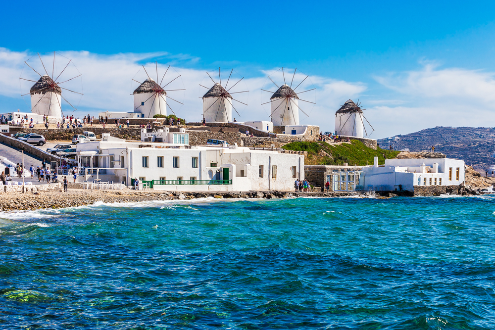 Mykonos, una de las islas de Grecia