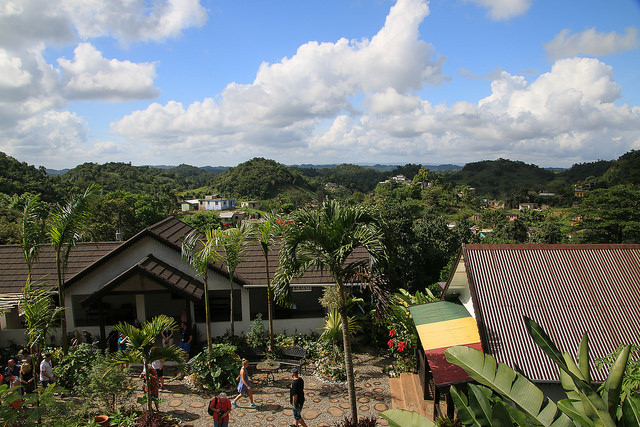 Nine Miles parada al visitar Jamaica