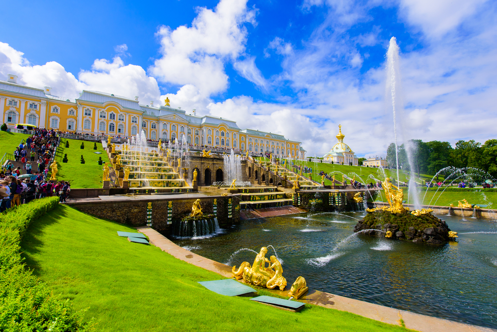 Palacio Peterhof de San Petersburgo