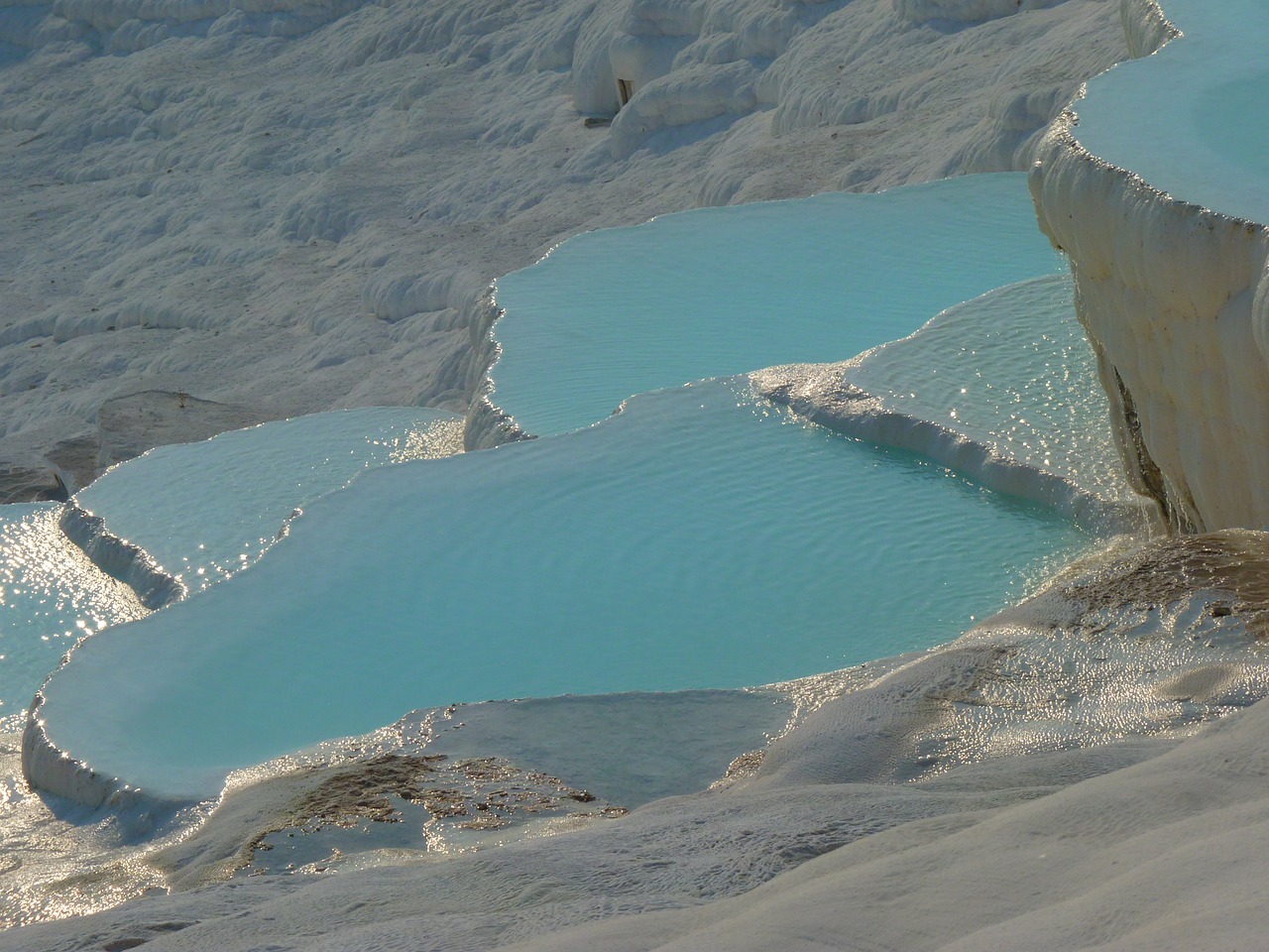 Cascada Blanca de Pamukkale